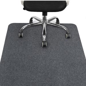 Tapis De Protection Pour Chaise De Bureau - 110 X 140 Cm - Antidérapant - Pour Sol Dur (Carrelage, Parquet)
